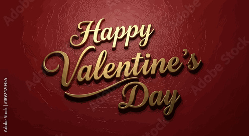 Happy Valentines Day Greeting Card.