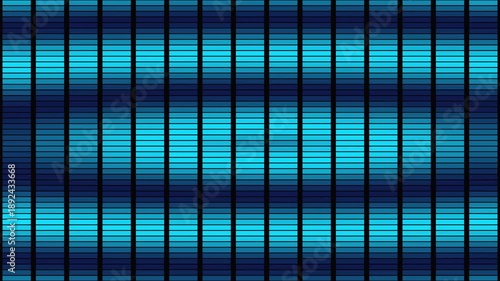 Blue Plaid Pattern Animation Background Design.