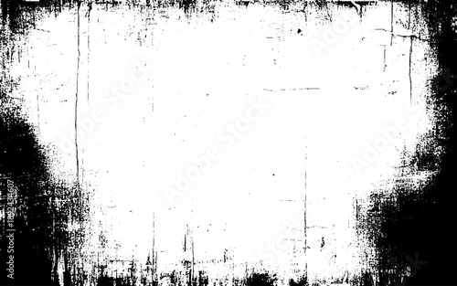 Grunge black and white texture background. Use for decoration, aging or old layer