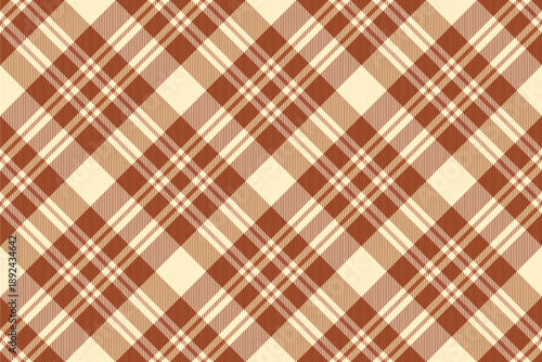 Cozy checkered pattern in warm tones, perfect for background, textiles, or design projects. Evokes tradition, comfort and autumnal feelings.