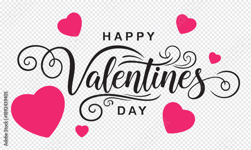 Elegant Valentine's Day background featuring a repeating pattern of stylized hearts in soft pink and crimson, perfect for romantic stationery.