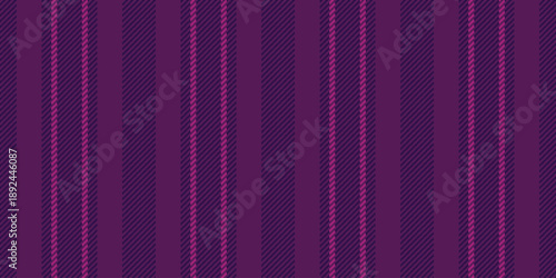 Aoster vertical background lines, fade seamless fabric textile. Patterned stripe vector pattern texture in purple and dark colors.