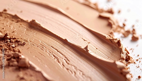 Wallpaper Mural Swatches of light-toned makeup, showing texture and application Torontodigital.ca