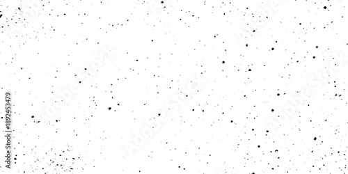 Grunge distress texture grainy noise overlay vintage speckled vector effect on white background.
