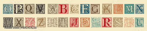 ornamental capital letters
