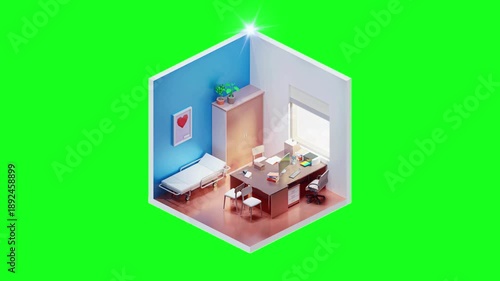 Wallpaper Mural Animated room transformation sequence showcasing interior decor updates and lighting effects Torontodigital.ca