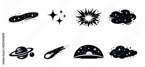 Celestial icons: stars, planets, comets and cosmic phenomena