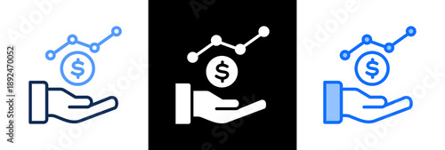 Increase triple icon