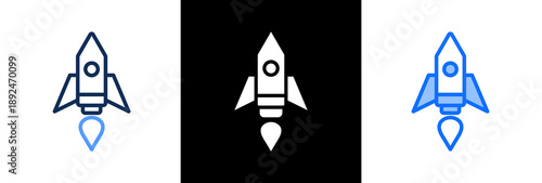 Start Up triple icon