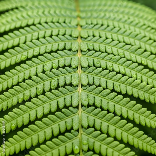 Fern Leaf Symmetry Pattern