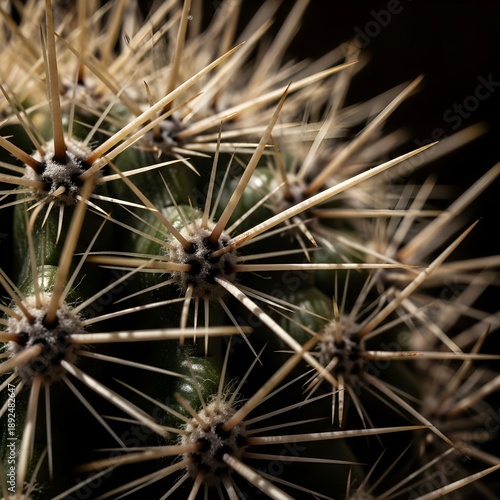 Cactus Spine Macro Detail