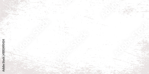 An abstract white grunge background offers a blank textured paper design with aged gray concrete surface patterns and a rough stone wall backdrop featuring ample copy space