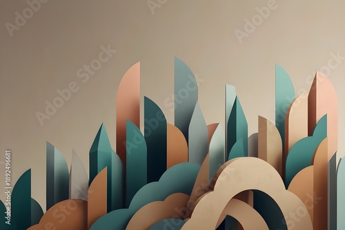 Business growth abstract upward
