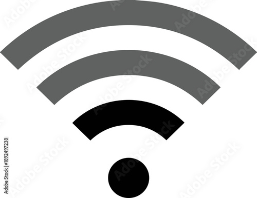 Free wifi symbol icon for wireless device connection. wifi wireless scalable symbol icon for the web wifi logo