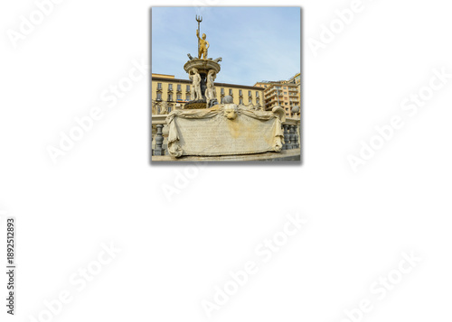 The Fountain of Neptune is a monumental fountain in the city of Naples.