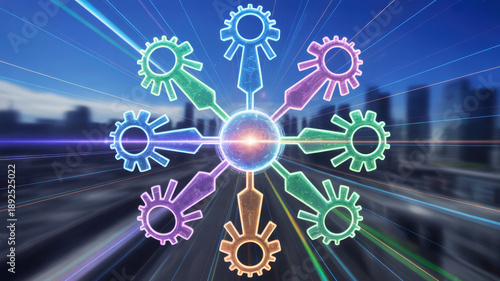 social network concept