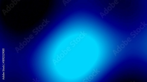Abstract dark blue and cyan soft blurred gradient background animation