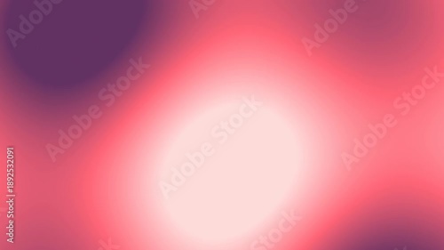 Abstract blurred pink and purple gradient background animation with soft moving light
