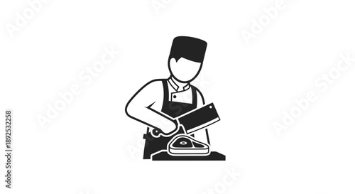 Man Ironing Clothes with Ironing Board.