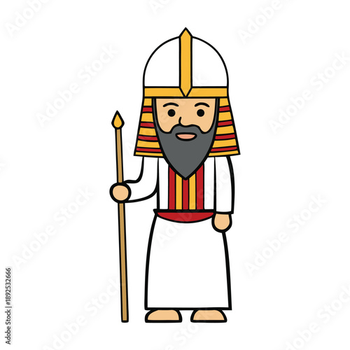 Pharaoh, stern yet shaken, sends Moses away, releasing the prophet to lead his people from bondage toward freedom, guided by faith and divine purpose.