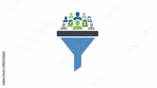 Marketing Funnel Customer Selection Process.