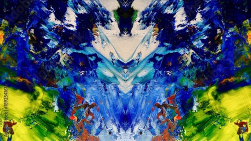 Abstract art background . Hand painting artwork on canvas .