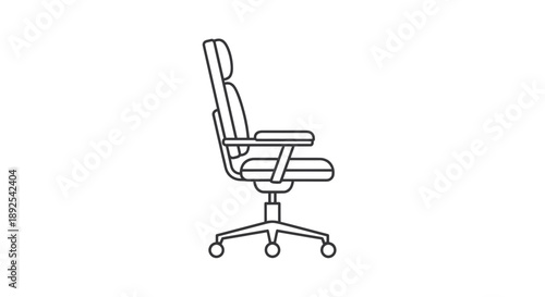 Modern Office Chair with Adjustable Features.