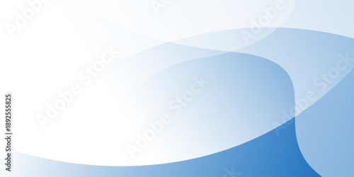 Abstract gradient background with Blue wave and white shadow color. Vector illustration