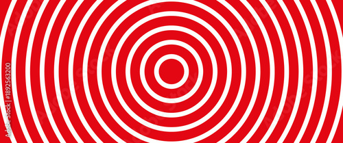 Vertical red and white stripes background. Seamless and repeating pattern.