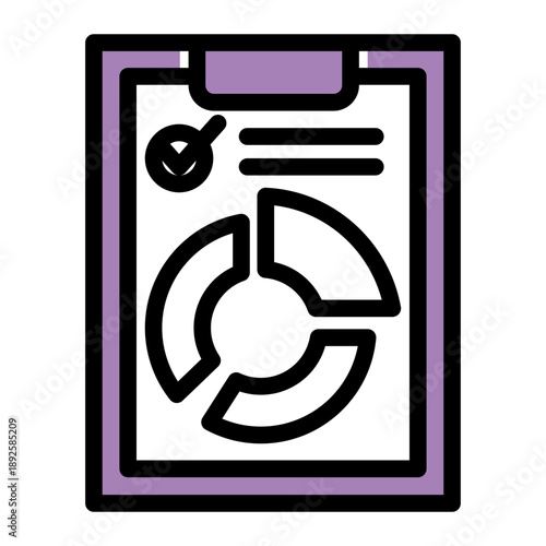 Financial planning process allocating monetary resources for project costs (Outline Color Lineal Style)