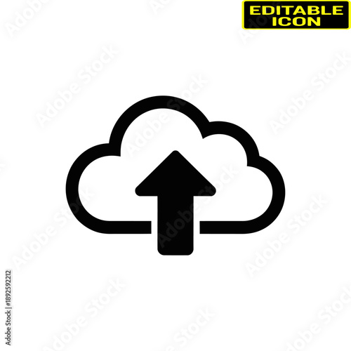 Cloud upload icon