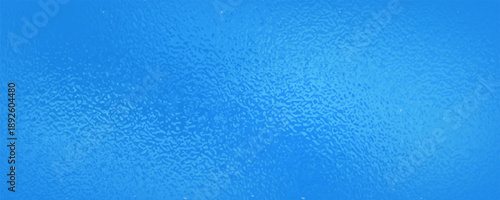 Vector blue foil texture background. Abstract gradient bright and shiny light reflection rough texture surface