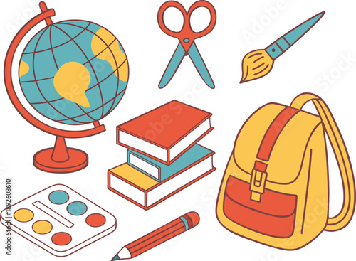 School supplies and educational tools