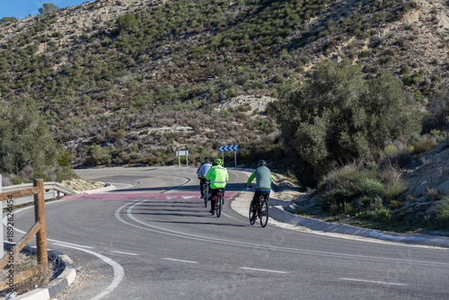 Canvastavla Hills near Embalse de la Pedrera, a large artificial reservoir in Alicante, Spai