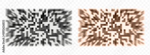 Censorship texture and pixel mosaic background.