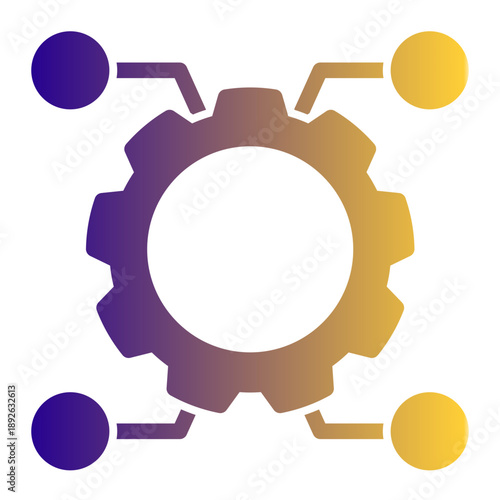 Interdisciplinary approach focusing on designing and managing complex systems (Solid Gradient Style)