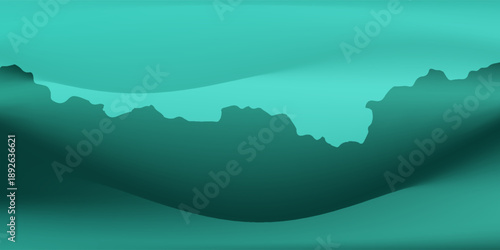 Mint green grain background noise gradient pattern Copy space Product label background design advertising banner header book cover design template