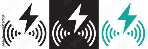 Eco power button renewable energy icon. Minimal eco power button icon symbolizing renewable energy, sustainability, and green technology for electricity and environmental design concepts.EPS10/AI.