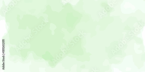 Light Green Pastel Watercolor Abstract Background Texture for Spring Design