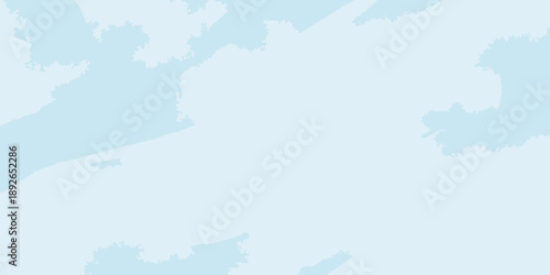 Subtle Light Blue Watercolor Waves Abstract Background Texture