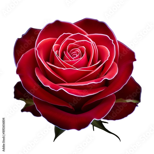 single red rose