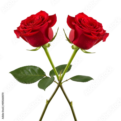 beautifull red rose pair  