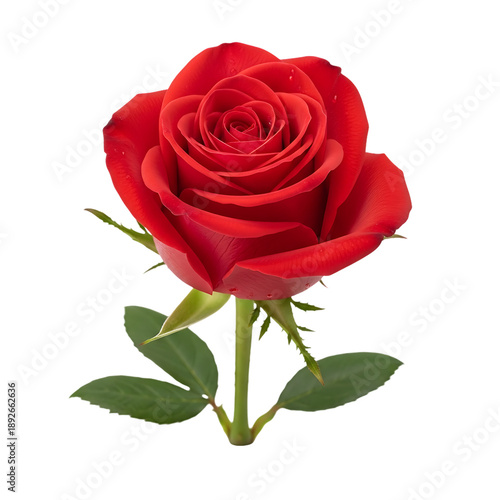 single red rose