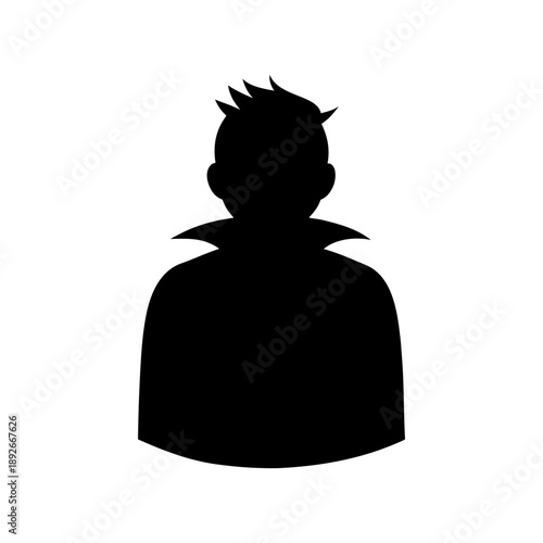 Offset duplicate shadow style merged graphic effect On white Background Line Art Vector illustration