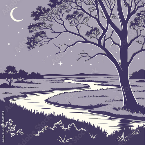 Parallel Universe Mirror Earth Landscape Reflection