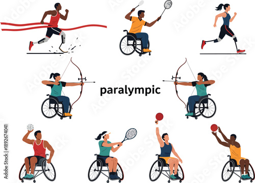 Inclusive Paralympic Sports Showcase: Athletes with Disabilities in Action