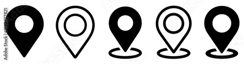 map pin location icon symbol