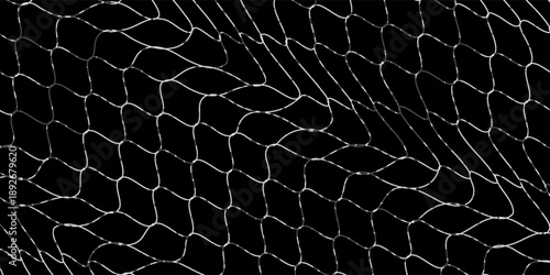 Curved net pattern. Seamless design for sportswear or equipment like soccer goals, volleyball nets, basketball hoops, hockey nets, and athletic gear. eps 10