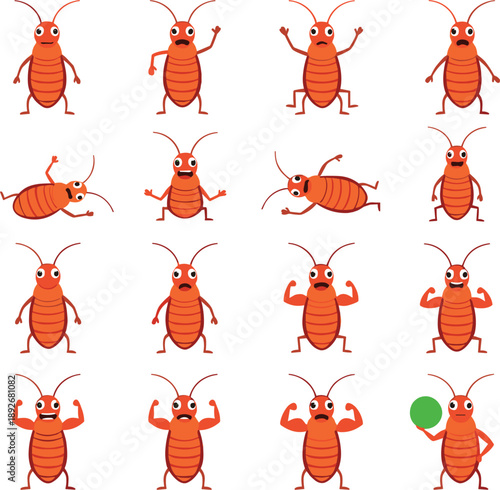 Professional black line vector icons of modern vacuum cleaners robotic sweepers and household cleaning equipment।