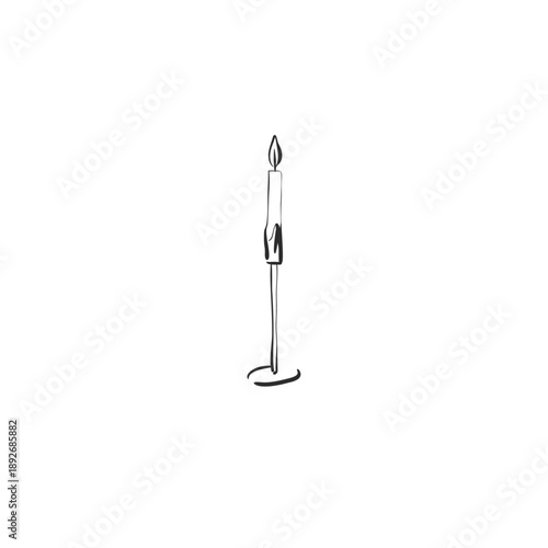 Hand drawn abstract vector graphic illustration collection with stylized line Merry Christmas and holidays decoration design set.Trendy modern doodle sketch concept.Vector celebration sketch symbol.